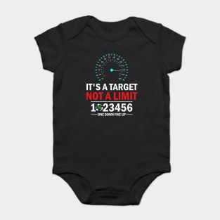 It's A Target Not A Limit Gift For Bikers Baby Bodysuit